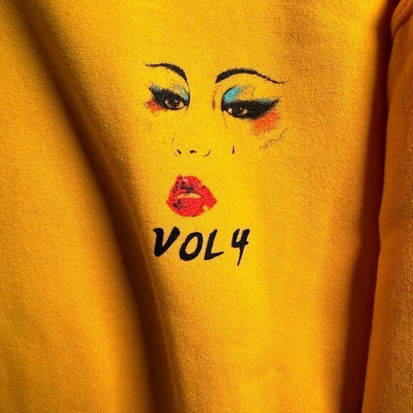 Vintage Unisex Black Sabbath Volume 4 Gray Hoodie Rock Music - Size XLarge - Picture 3 of 4